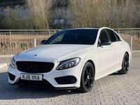 USED 2016 16 MERCEDES-BENZ C-CLASS 2.1 C220 D AMG LINE PREMIUM 4d 170 BHP 