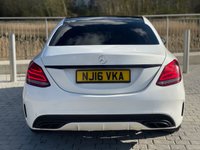 USED 2016 16 MERCEDES-BENZ C-CLASS 2.1 C220 D AMG LINE PREMIUM 4d 170 BHP 