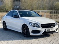 USED 2016 16 MERCEDES-BENZ C-CLASS 2.1 C220 D AMG LINE PREMIUM 4d 170 BHP 
