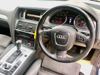 USED 2009 59 AUDI Q7 4.2 TDI QUATTRO S LINE 5d AUTO 340 BHP//// PART EXCHANGE TO CLEAR//////1LADY OWNER SINCE 2011+ US////BIG SPEC --7-SEATER//GREAT SERVICE RECORD//12 MONTH MOT JUST DONE EXCELLENT SERVICE HISTORY