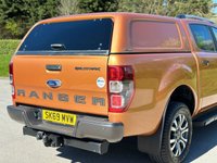 USED 2019 69 FORD RANGER 2.0 WILDTRAK ECOBLUE 210 BHP ** NO VAT * CANOPY + SAT NAV