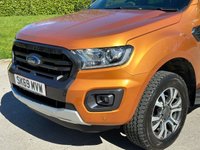 USED 2019 69 FORD RANGER 2.0 WILDTRAK ECOBLUE 210 BHP ** NO VAT * CANOPY + SAT NAV
