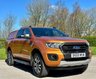 USED 2019 69 FORD RANGER 2.0 WILDTRAK ECOBLUE 210 BHP ** NO VAT * CANOPY + SAT NAV