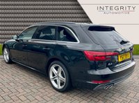 USED 2017 17 AUDI A4 2.0 AVANT TDI ULTRA S LINE 5d 188 BHP FRONT & REAR PARKING SENSORS