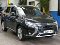 USED 2019 69 MITSUBISHI OUTLANDER 2.4 PHEV DYNAMIC 5d 222 BHP APP BASED SAT NAV HEATED LEATHER MITSUBISHI WARRANTY TILL NOV 2024