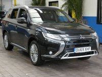 USED 2019 69 MITSUBISHI OUTLANDER 2.4 PHEV DYNAMIC 5d 222 BHP APP BASED SAT NAV HEATED LEATHER MITSUBISHI WARRANTY TILL NOV 2024