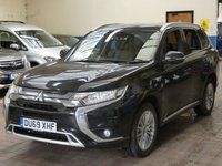 USED 2019 69 MITSUBISHI OUTLANDER 2.4 PHEV DYNAMIC 5d 222 BHP APP BASED SAT NAV HEATED LEATHER MITSUBISHI WARRANTY TILL NOV 2024