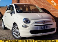 USED 2016 16 FIAT 500 1.2 POP STAR 3d 69 BHP 