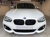 USED 2019 19 BMW 1 SERIES 1.5 118I M SPORT SHADOW EDITION 5d 134 BHP 2 KEYS+1 OWNER FROM NEW+NAVIGATION+CLIMATE+PARKING SENSORS+LEATHER SEATS+PRIVACY GLASS+18"ALLOYS+DAB+BLUETOOTH+AUX+USB+MEDIA
