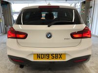 USED 2019 19 BMW 1 SERIES 1.5 118I M SPORT SHADOW EDITION 5d 134 BHP 2 KEYS+1 OWNER FROM NEW+NAVIGATION+CLIMATE+PARKING SENSORS+LEATHER SEATS+PRIVACY GLASS+18"ALLOYS+DAB+BLUETOOTH+AUX+USB+MEDIA