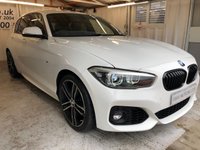USED 2019 19 BMW 1 SERIES 1.5 118I M SPORT SHADOW EDITION 5d 134 BHP 2 KEYS+1 OWNER FROM NEW+NAVIGATION+CLIMATE+PARKING SENSORS+LEATHER SEATS+PRIVACY GLASS+18"ALLOYS+DAB+BLUETOOTH+AUX+USB+MEDIA