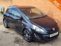USED 2014 64 VAUXHALL CORSA 1.4 BLACK EDITION 3d 118 BHP VERY LOW MILES - RAC WARRANTY