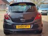 USED 2014 64 VAUXHALL CORSA 1.4 BLACK EDITION 3d 118 BHP VERY LOW MILES - RAC WARRANTY