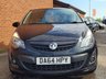 USED 2014 64 VAUXHALL CORSA 1.4 BLACK EDITION 3d 118 BHP VERY LOW MILES - RAC WARRANTY