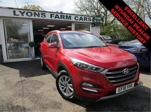2018 18 Hyundai Tucson 1.6 GDI SE BLUE DRIVE 5d 130 BHP