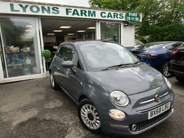 2018 68 Fiat 500 1.2 LOUNGE 3d 69 BHP NEW SHAPE