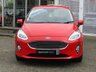 USED 2018 18 FORD FIESTA 1.0 TITANIUM 5d 99 BHP Finished in RACE RED with contrasting GREY Cloth Trim. This Fiesta is a small family high spec 5 door car that you can really enjoy driving. Economical and cheap to run, stylish to look at and some great features. Specification includes Sat Nav, DAB Radio, Power Folding Door Mirrors, B/Tooth, Alloys, Air Con, Heated front Screen and much more, makes this a must for the first time driver or small family.