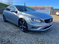 USED 2017 67 VOLVO S60 2.0 D4 R-DESIGN LUX NAV 4d 188 BHP 