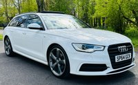 USED 2014 64 AUDI A6 2.0 AVANT TDI ULTRA BLACK EDITION 5d 188 BHP PANORAMIC SUNROOF AUTOMATIC