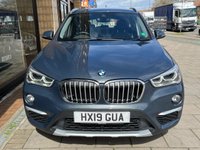USED 2019 19 BMW X1 2.0 SDRIVE20I XLINE 5d 190 BHP BLACK DAKOTA | PARK ASSIST