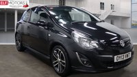 USED 2013 13 VAUXHALL CORSA 1.4 BLACK EDITION 3d 118 BHP GREAT SERVICE HISTORY
