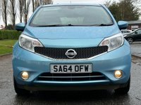 USED 2014 64 NISSAN NOTE 1.2 TEKNA DIG-S 5d 98 BHP REVERSING CAMERA +   BLUETOOTH +   HALF LEATHER TRIM +   LANE ASSIST +   PRIVACY GLASS +   CRUISE CONTROL +   SAT NAVIGATION +   &pound;0 ROAD TAX FOR THE WHOLE YEAR +   16 INCH ALLOY WHEELS +