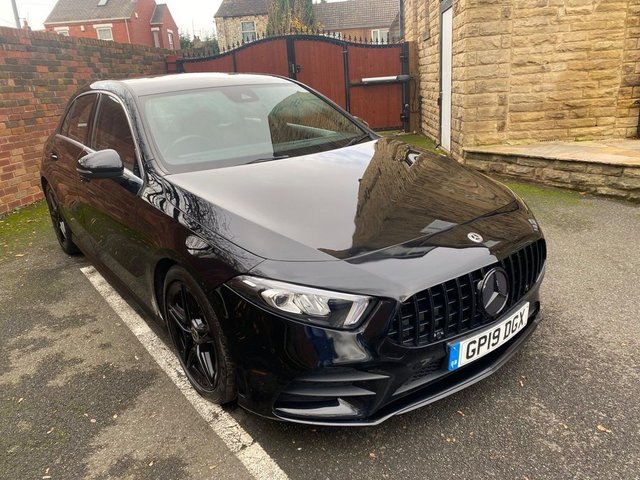 2019 19 MERCEDES-BENZ A-CLASS 1.5 A 180 D AMG LINE 5d 114 BHP -SAT NAV-LEATHER-AUTO-WARRANTY