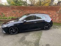 USED 2019 19 MERCEDES-BENZ A-CLASS 1.5 A 180 D AMG LINE 5d 114 BHP -SAT NAV-LEATHER-AUTO-WARRANTY