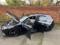 USED 2019 19 MERCEDES-BENZ A-CLASS 1.5 A 180 D AMG LINE 5d 114 BHP -SAT NAV-LEATHER-AUTO-WARRANTY