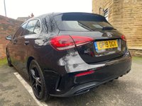 USED 2019 19 MERCEDES-BENZ A-CLASS 1.5 A 180 D AMG LINE 5d 114 BHP -SAT NAV-LEATHER-AUTO-WARRANTY