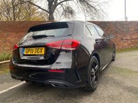 USED 2019 19 MERCEDES-BENZ A-CLASS 1.5 A 180 D AMG LINE 5d 114 BHP -SAT NAV-LEATHER-AUTO-WARRANTY