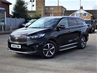 USED 2019 19 KIA SORENTO 2.2 CRDI KX-3 ISG 5d 198 BHP SUNROOF*LEATHER*NAV*CAMERA*DAB