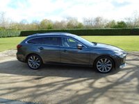USED 2019 19 MAZDA 6 2.2 D SPORT NAV PLUS 5d 148 BHP ESTATE+SAT NAV+LEATHER+FSH