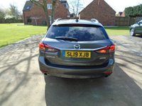 USED 2019 19 MAZDA 6 2.2 D SPORT NAV PLUS 5d 148 BHP ESTATE+SAT NAV+LEATHER+FSH