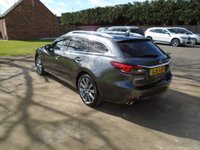 USED 2019 19 MAZDA 6 2.2 D SPORT NAV PLUS 5d 148 BHP ESTATE+SAT NAV+LEATHER+FSH