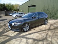 USED 2019 19 MAZDA 6 2.2 D SPORT NAV PLUS 5d 148 BHP ESTATE+SAT NAV+LEATHER+FSH