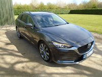 USED 2019 19 MAZDA 6 2.2 D SPORT NAV PLUS 5d 148 BHP ESTATE+SAT NAV+LEATHER+FSH