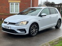 USED 2018 18 VOLKSWAGEN GOLF 2.0 R-LINE TDI BLUEMOTION TECHNOLOGY DSG 5d 148 BHP SENSORS+CARPLAY+SUEDE INTERIOR