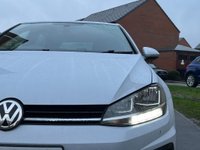 USED 2018 18 VOLKSWAGEN GOLF 2.0 R-LINE TDI BLUEMOTION TECHNOLOGY DSG 5d 148 BHP SENSORS+CARPLAY+SUEDE INTERIOR