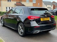 USED 2019 68 MERCEDES-BENZ A-CLASS 1.5 A 180 D AMG LINE EXECUTIVE 5d 114 BHP HUGE SPEC + SAT NAV + CAMERA