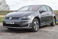 USED 2020 69 VOLKSWAGEN GOLF 0.0 E-GOLF 5d 135 BHP &pound;0 Road Tax Full Electric