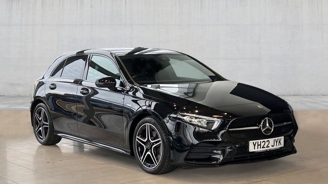 2022 22 MERCEDES-BENZ A-CLASS 2.0 A 180 D AMG LINE EDITION EXECUTIVE 5d 114 BHP NIGHT PACK NAV & HEATED SEATS