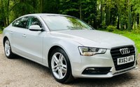 USED 2013 63 AUDI A5 2.0 SPORTBACK TDI SE TECHNIK 5d 134 BHP SATELLITE NAVIGATION LEATHER INTERIOR HEATED SEATS DAB RADIO &pound;35 ROAD TAX