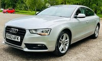 USED 2013 63 AUDI A5 2.0 SPORTBACK TDI SE TECHNIK 5d 134 BHP SATELLITE NAVIGATION LEATHER INTERIOR HEATED SEATS DAB RADIO &pound;35 ROAD TAX