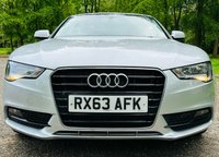 USED 2013 63 AUDI A5 2.0 SPORTBACK TDI SE TECHNIK 5d 134 BHP SATELLITE NAVIGATION LEATHER INTERIOR HEATED SEATS DAB RADIO &pound;35 ROAD TAX