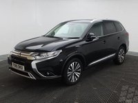 USED 2019 19 MITSUBISHI OUTLANDER 2.0 DESIGN 5d 148 BHP 7 SEATS CAMERA HEATED SEATS 1 OWNER MITSUBISHI WARRANTY TILL AUG 2024