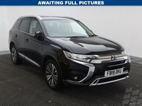 USED 2019 19 MITSUBISHI OUTLANDER 2.0 DESIGN 5d 148 BHP 7 SEATS CAMERA HEATED SEATS 1 OWNER MITSUBISHI WARRANTY TILL AUG 2024