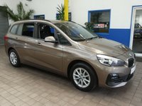 USED 2018 68 BMW 2 SERIES 1.5 218I SE GRAN TOURER 5d 139 BHP 7 SEATS SAT NAV HEATED SEATS PWARKING SENSORS GENUINE LOW MILES 6 MONTHS GOLD WARRANTY