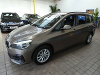 USED 2018 68 BMW 2 SERIES 1.5 218I SE GRAN TOURER 5d 139 BHP 7 SEATS SAT NAV HEATED SEATS PWARKING SENSORS GENUINE LOW MILES 6 MONTHS GOLD WARRANTY