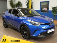 USED 2019 68 TOYOTA CHR 1.8 DYNAMIC 5d 122 BHP SAT NAV CAMERA HEATED SEATS 1 OWNER TOYOTA WARRANTY TILL FEB 2029